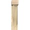 Ekena Millwork Traditional Block Rough Sawn Bracket w/ Offset Brace, Douglas Fir, 6"W x 20"D x 28"H BKT0604X20X28TRA05RDF - alternate 2